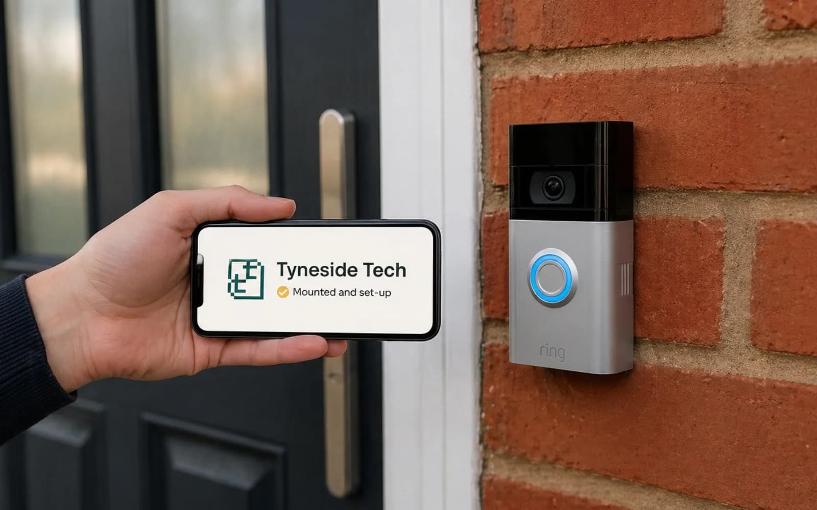 Video doorbell and CCTV installation